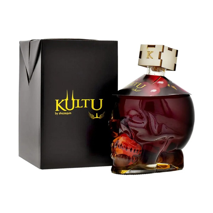 Lichior Kultu Ginja Cherry, 18% Alcool, Cutie, 0.7l