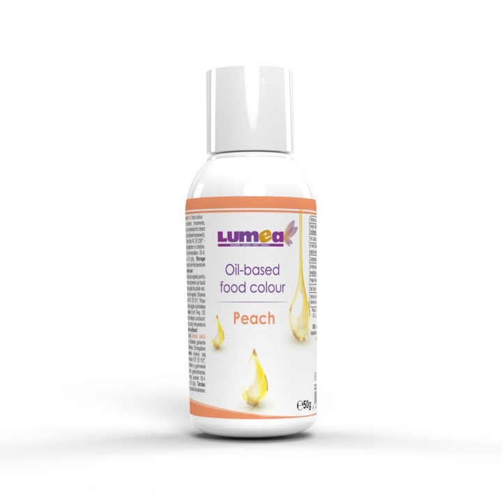 Colorant alimentar pe baza de ulei Piersica, 50g - Lumea