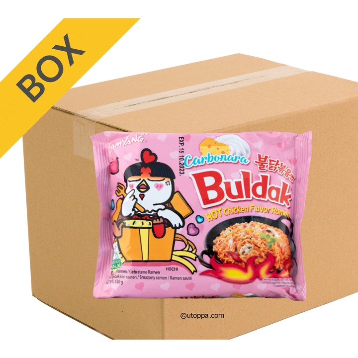 Ramen Instant, Aroma carbonara Buldak, (40buc*130g)