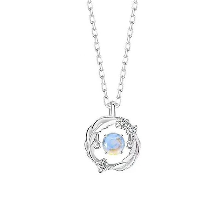 Nyári sterling ezüst kulcscsont nyaklánc, medál, könnyű luxus, prémium, ajándék feleségnek és barátnőnek, női nyaklánc, 41cm-50cm