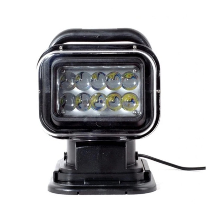 Far de lupta LED, rotativ cu telecomanda, impermeabil, pentru jeep si camion