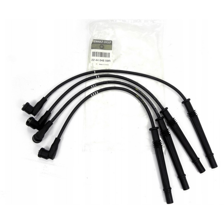 Set fise bujii Renault 1.2 16v, pentru modele Dacia și Renault, cod 224404659R