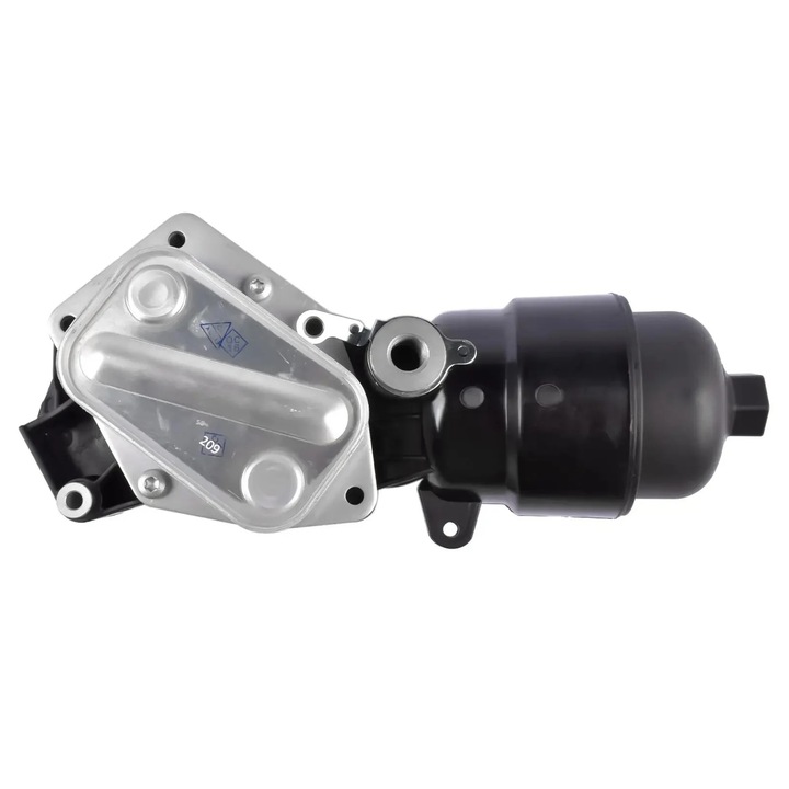 Motorolajhűtő, AP01 modell, OEM kompatibilitás, 0,9 literes motorokhoz, ezüst