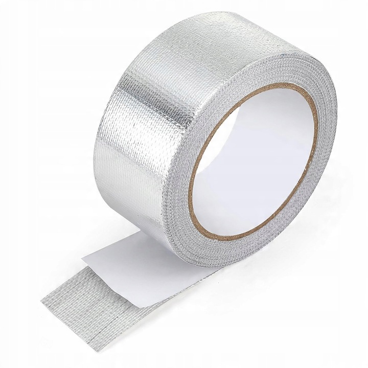 Водоустойчива алуминиева бутилова лента, 5мx5см, Ydene®, с бутилов каучук, за ремонт на течове по покриви, пукнатини, дограма и спукани тръби, за вътрешна/външна употреба