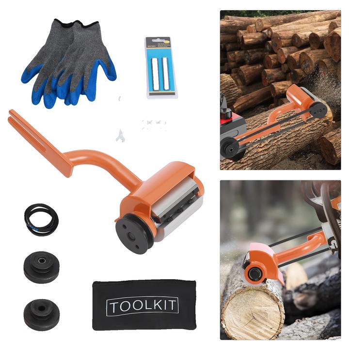 Unelte de decojire a lemnului, eficienta ridicata, lame ajustabile, portocalie, 27.94x12.7cm