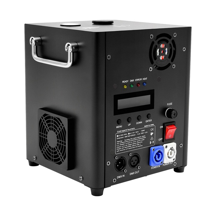 Masina de efecte speciale, 700W, jet vertical, negru, 18, 7x18, 7x25cm