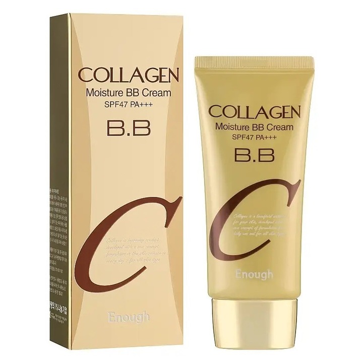 BB крем Enough, с колаген и SPF47/PA+++ филтър - 50 мл