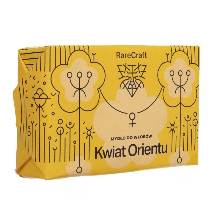 RareCraft Keleti Virág Hajszappan - 110 g