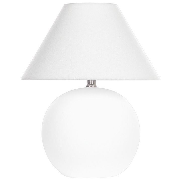 Lampa de masa Limia Ceramica Alb-murdar