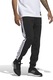 adidas Sportswear, Спортен панталон с лого и връзка, Бял/Черен