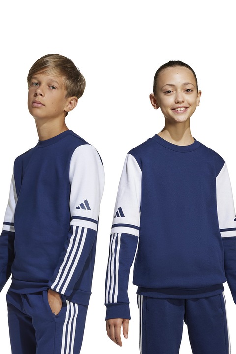 adidas Performance, Két színárnyalatú sportfelső, Fehér/Sötétkék