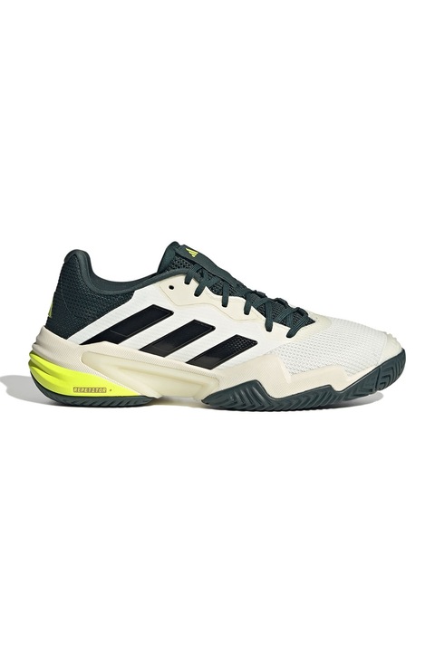 adidas Performance, Pantofi pentru tenis Barricade 13, Galben/Verde aquamarin/Alb murdar
