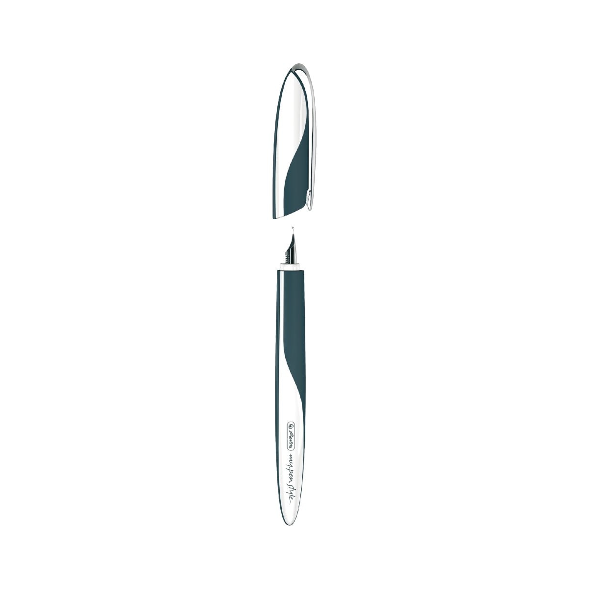 Stilou Herlitz, My.Pen Style, Penita M, Culoare Gri, Vrac
