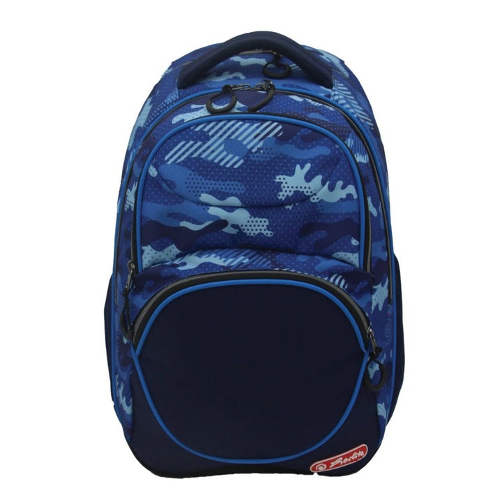 Rucsac Herlitz, ZiPPer Cube, Dimensiune 43 X 29 X 22 Cm, Motiv Blue Army