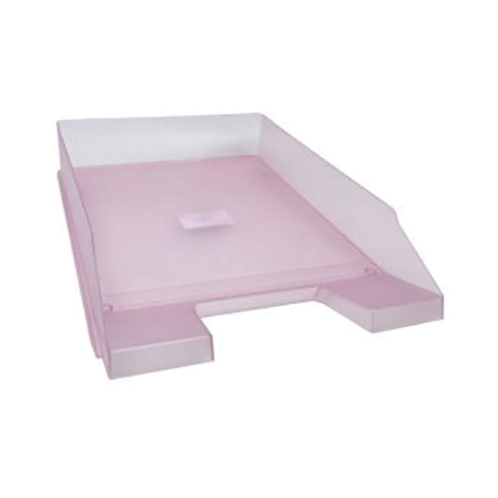 Tavita Corespondenta Herlitz, A4 - C4 Clasic, Culoare Roz Transparent Pastel