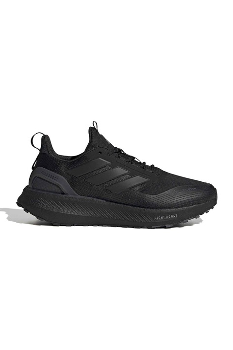 adidas Performance, Pantofi Pure cu logo pentru alergare, Negru