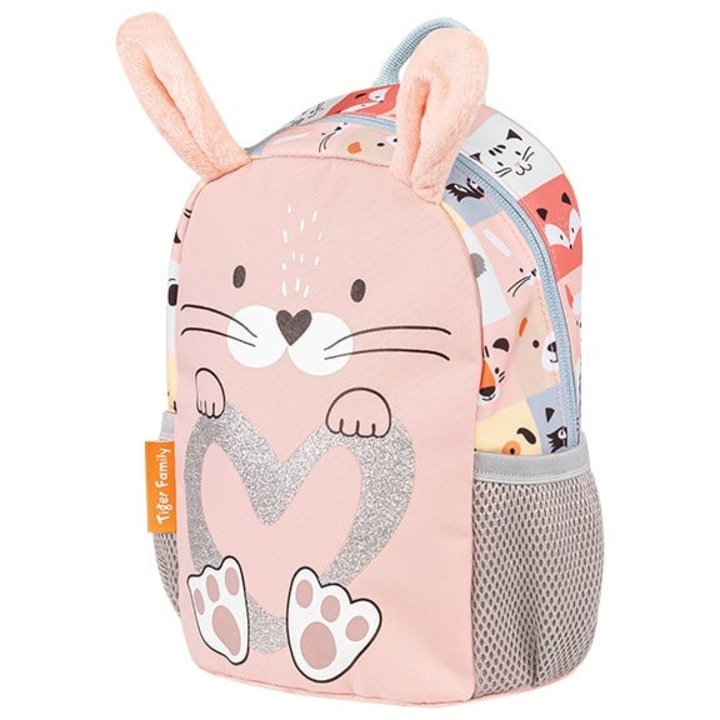 Ghiozdan Tiger, Mini Dear Friends, Dimensiune 26 X 20 X 15 Cm, Motiv Honey Bunny, Special Edition