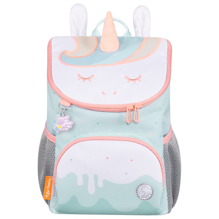 Ghiozdan Tiger, Mini Little Travelers Plus, Dimensiune 33 X 26 X 16 Cm, Motiv Unicorn Layla