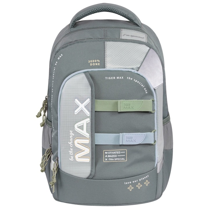 Rucsac Tiger, Max Pro 2, Dimensiune 43 X 33 X 23 Cm, Motiv Space Fiction, Special Edition