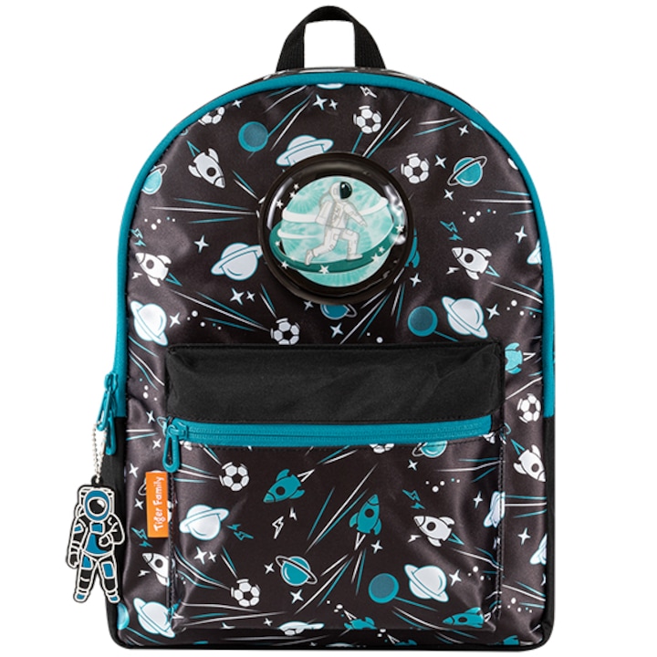 Rucsac Tiger, Fun Time Lights Up, Dimensiune 37 X 27 X 15 Cm, Motiv Moonwalk