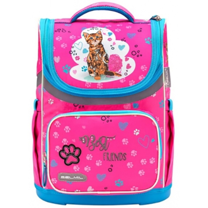Belmil hátizsák, Neechipat Mini, méret 36 x 26 x 16 cm, motívum: aranyos cica