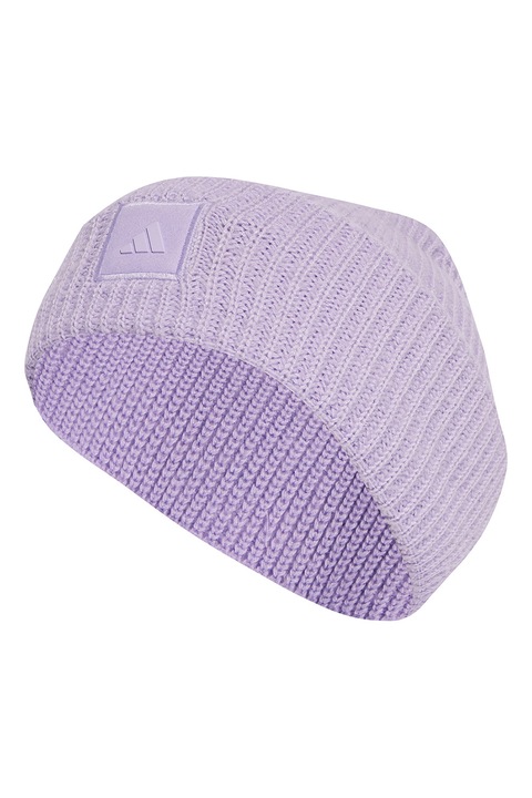 adidas Performance, Caciula unisex cu aspect striat, Lila