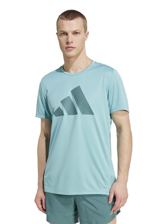adidas Performance, Тениска Run It за бягане, Тюркоаз/Аква зелено
