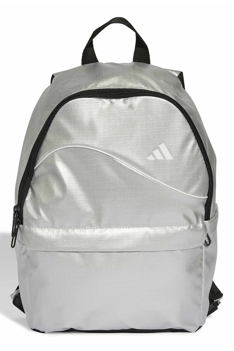 adidas Performance, Rucsac cu buzunar exterior Glow, Negru, Argintiu