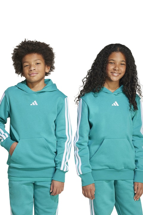 adidas Sportswear, Hanorac cu buzunar kangaroo, Verde persan