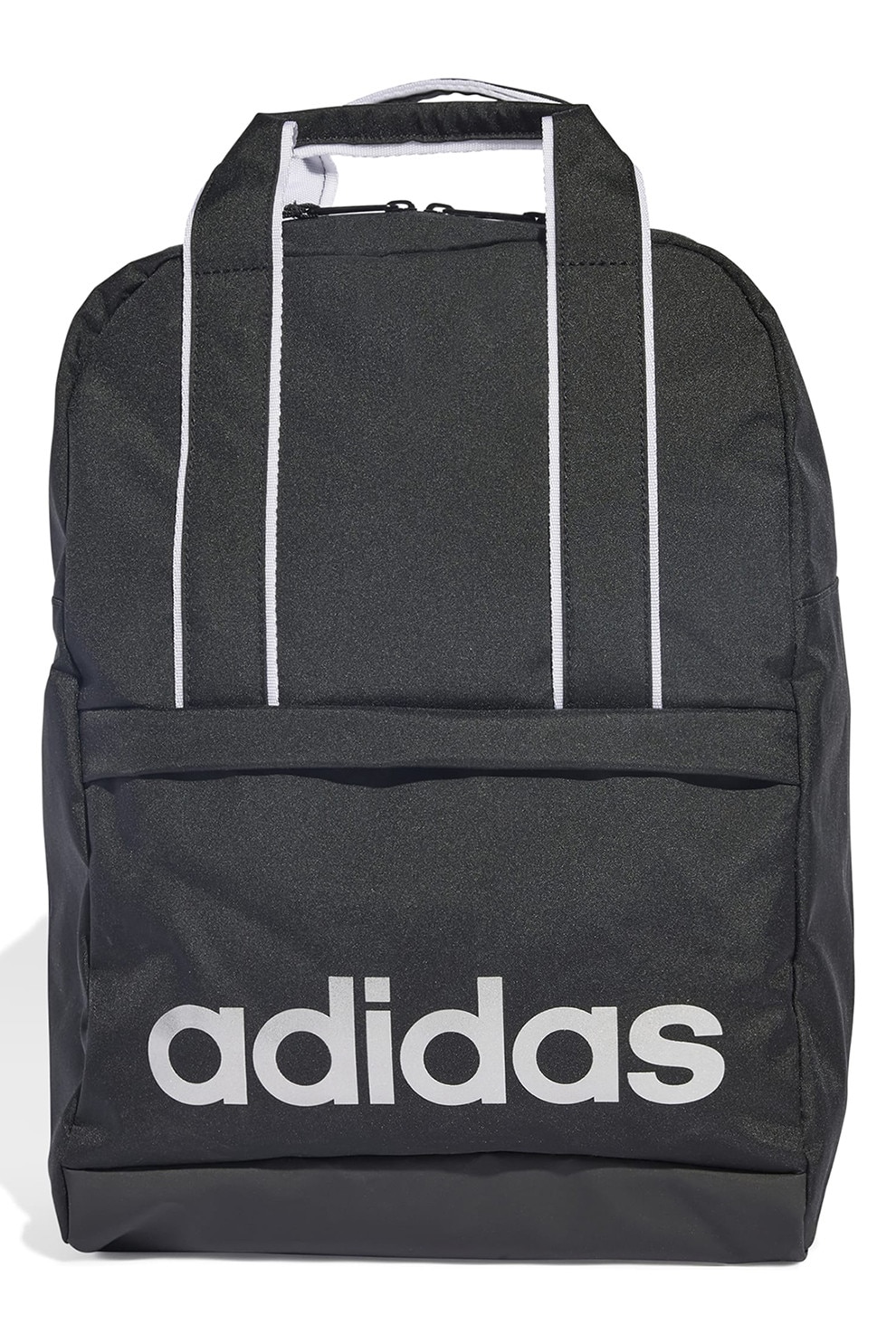 adidas Performance, Rucsac cu fermoar si logo, Negru