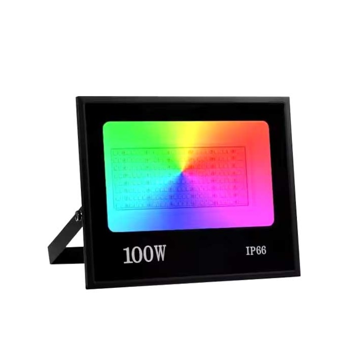 Proiector Led RGB - 220V, cu Telecomanda, Putere 100W ElectroAZ