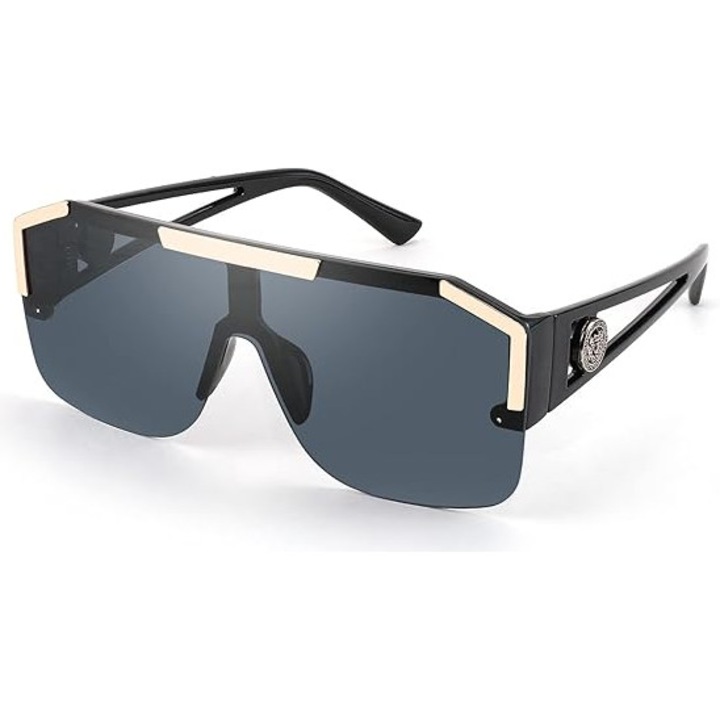 Ochelari de soare, model B2765, UV400, dimensiuni 52x52mm, culoare multicolor