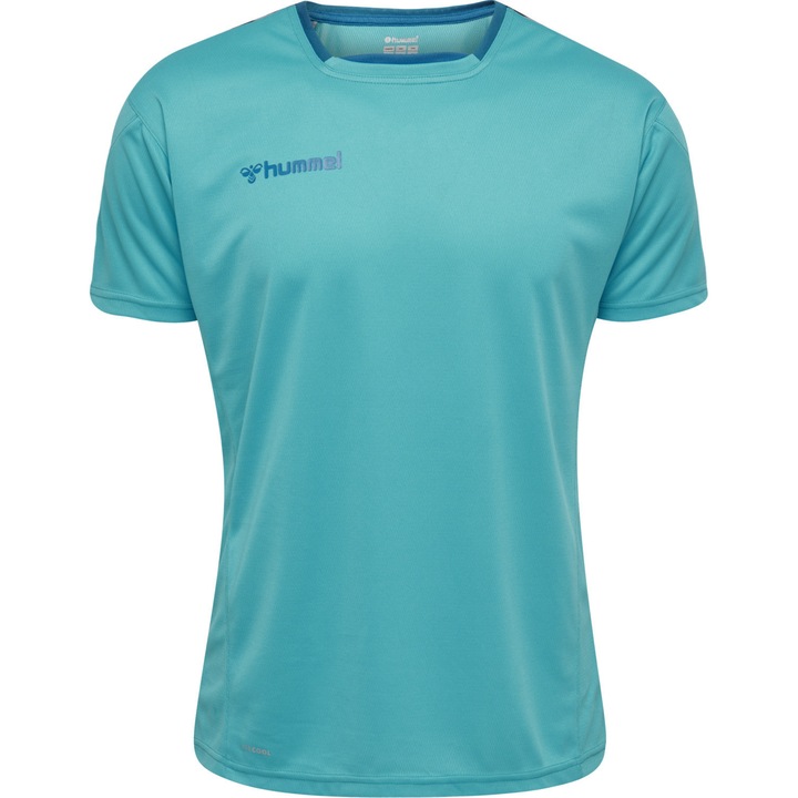 Hummel Authentic Jersey sportpóló, poliészter, türkiz, 3XL