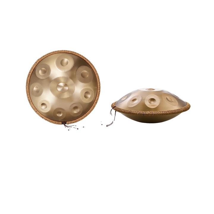 Toba Handpan, 10 hang, Re D moll, 9 hang, 22 hüvelyk