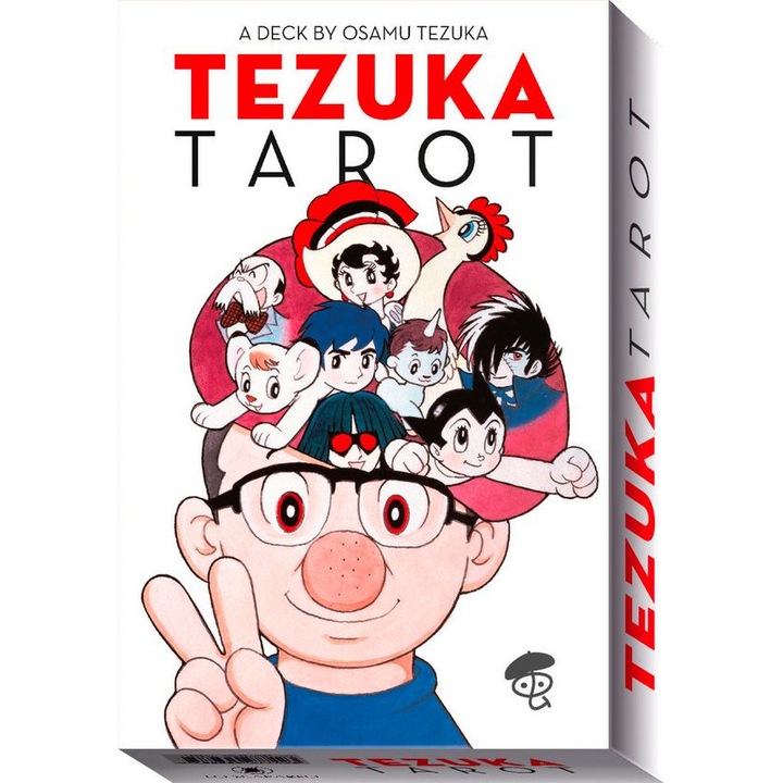 Set Tarot Tezuka, Lo Scarabeo, 78 carti, 70x120mm, 192 pagini, 2022