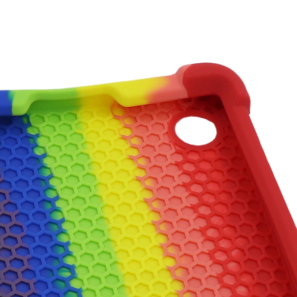 Husa Tableta, Pentru Samsung Tab A9 8.7 inch, Cu Suport Pliabil, Protectie La Socuri, Silicon, Multicolor