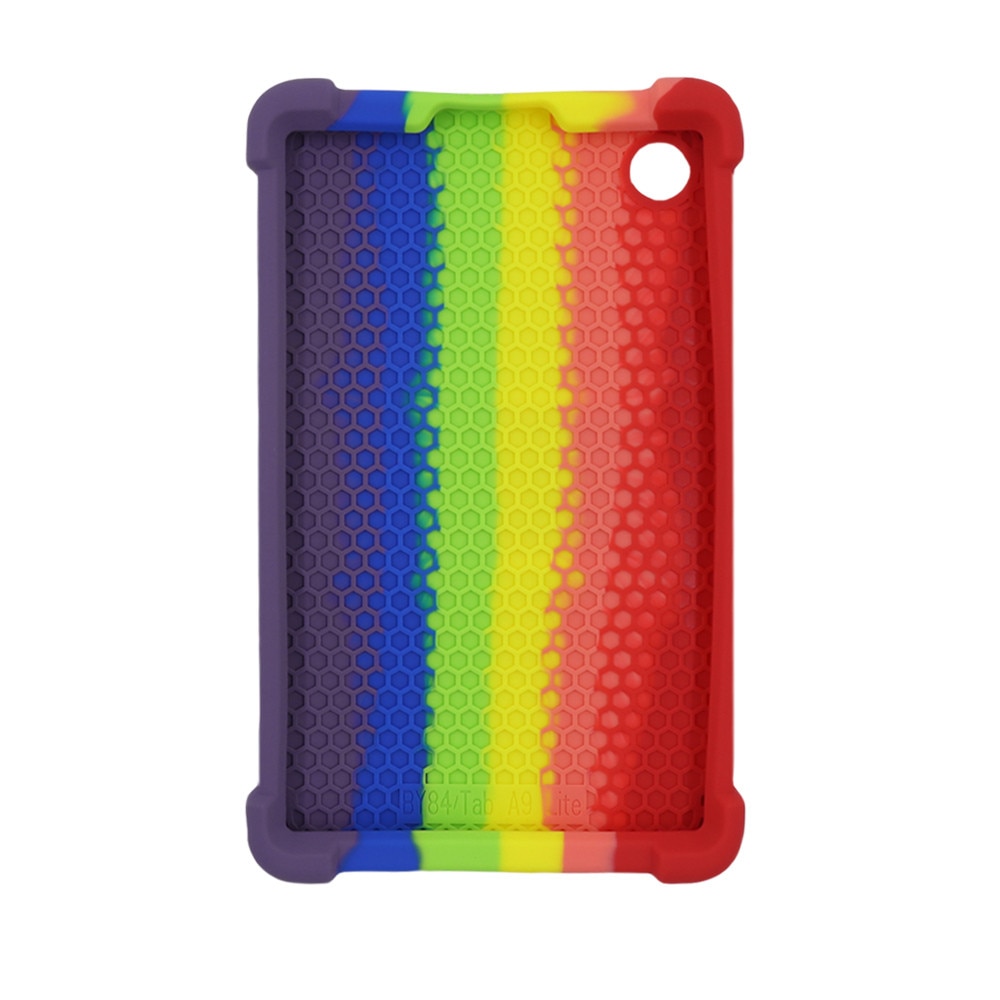 Husa Tableta, Pentru Samsung Tab A9 8.7 inch, Cu Suport Pliabil, Protectie La Socuri, Silicon, Multicolor