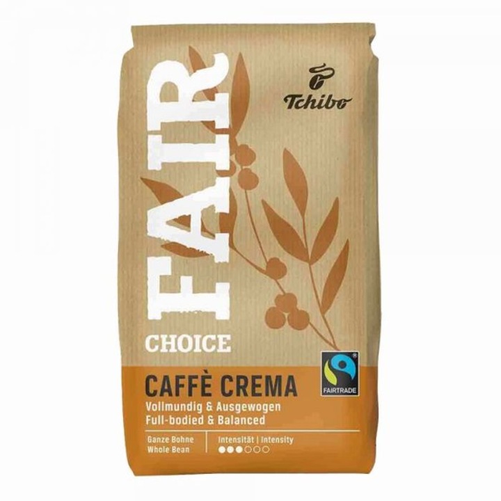 Cafea Tchibo Fair Choice Caffe Crema boabe 1 kg