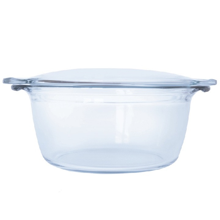 Vas yena cu capac sticla termorezistenta WOL 1, 8lt