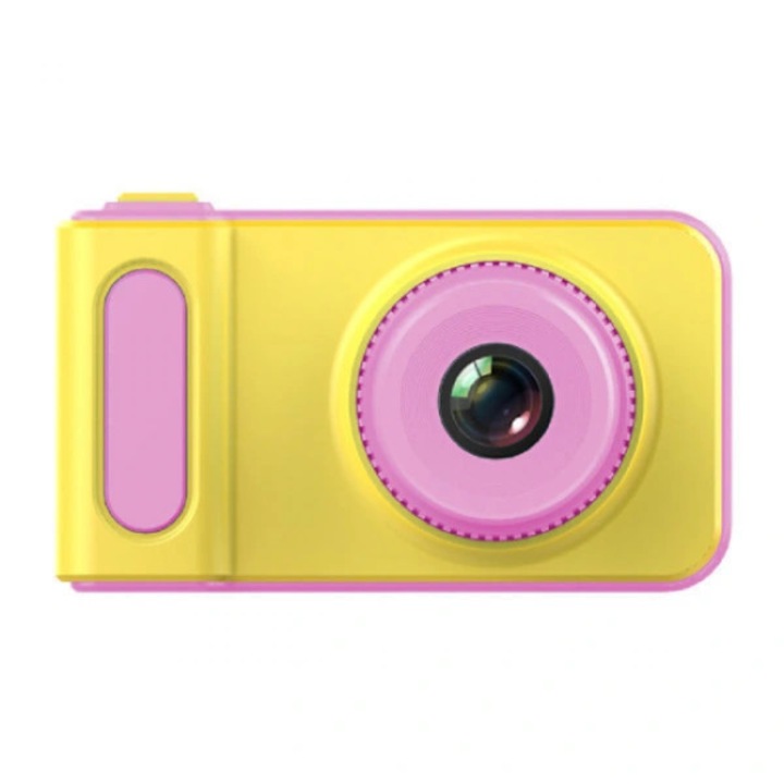 Camera foto pentru copii, aparat foto mini 1080P, ecran 2 inch, slot card SD pana la 32GB, Roz, 1 buc