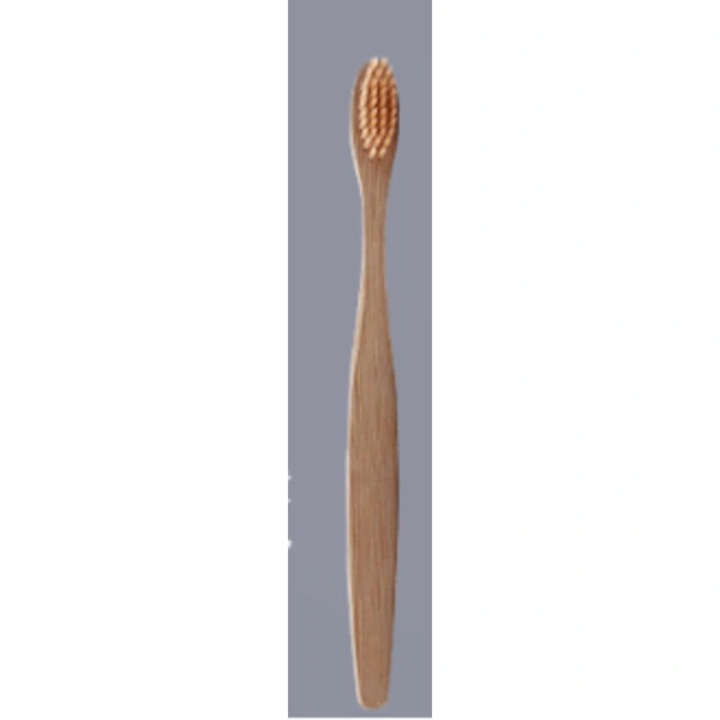Set 10 bucati, Periute de dinti din bambus Moso, maner biodegradabil, peri moi din nylon fara BPA, Multicolor, 10 x 1 buc