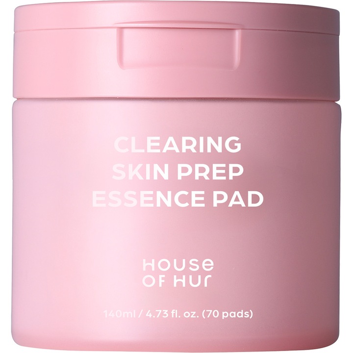 Dischete exfoliante pentru fata, House of Hur Clearing Skin Prep - 70 bucati