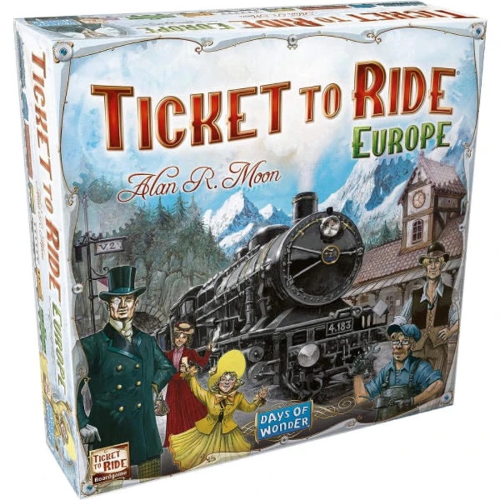 Ticket to Ride: Rails & Sails társasjáték, 2-5 játékos, 60-120 perc, többszínű