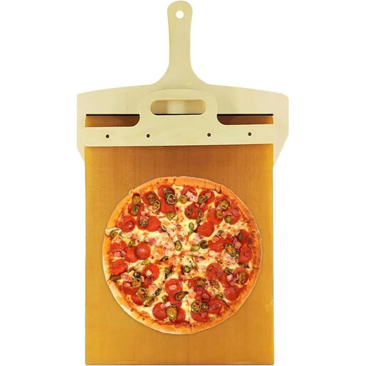 Лопатка за пица, 52.5x35см, материал ABS, удобна дръжка, за многократна употреба