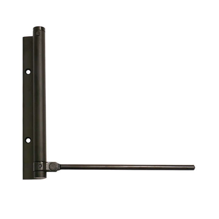 Inchizator automat de usa, JUSTOR MB 180, cu arc, pana la 40 kg, negru