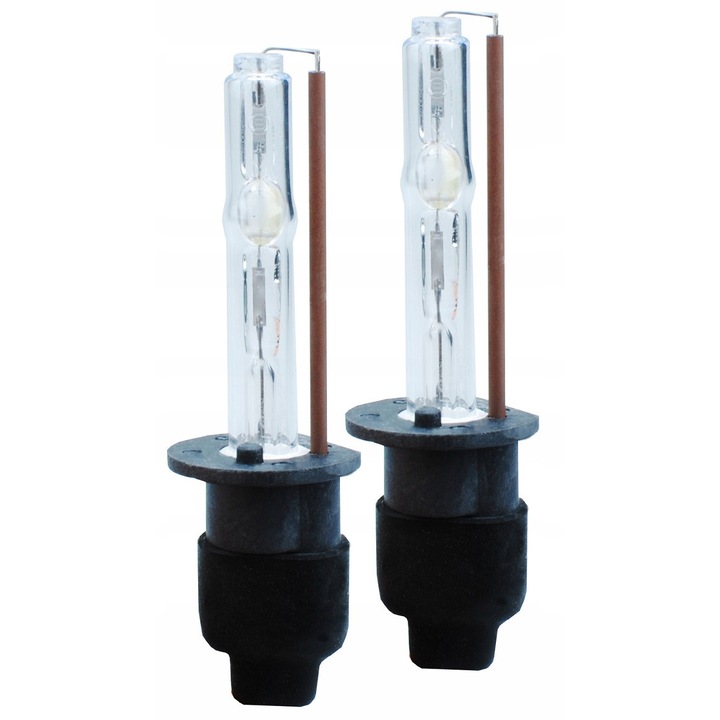 Set 2 becuri H1 xenon 8000K, M-Tech, 35W, P14,5s