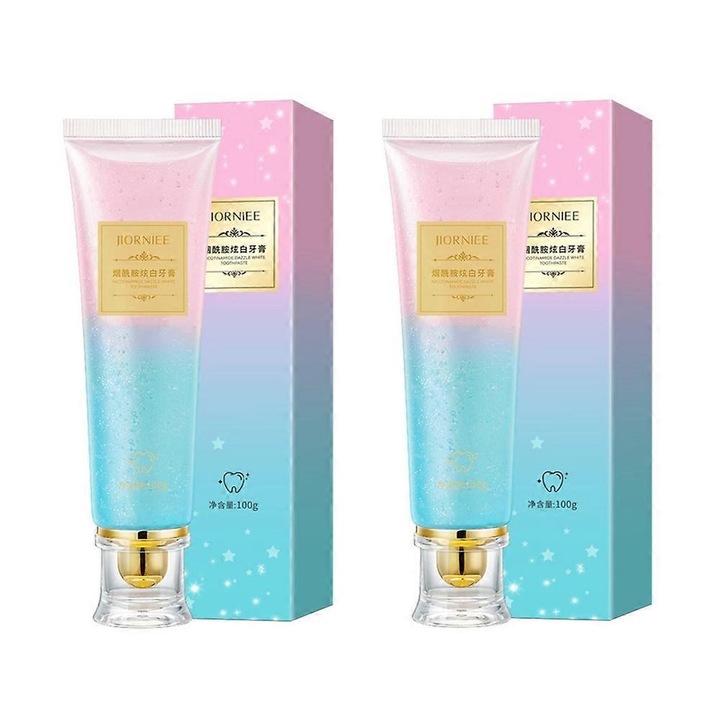 Паста за зъби с ниацинамид, за възрастни, с праскови, 100 гр