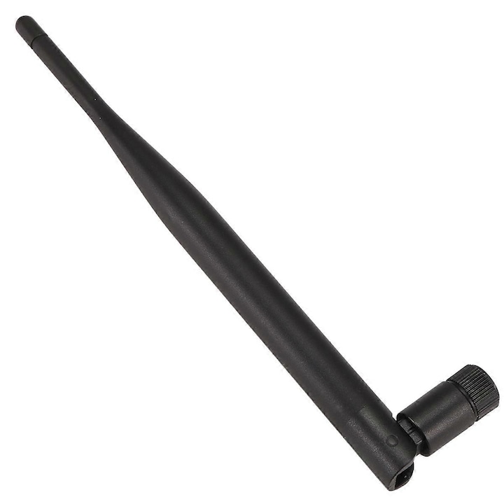 Antena pentru barca RC Flytec 2011-5, 5dBi, distanta de transmisie 300-500m, neagra, 19.5x1.2x1.2cm