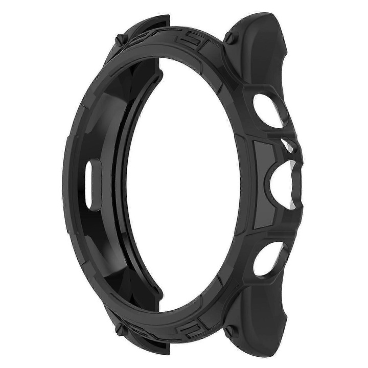 Carcasa TPU pentru ceas Fossil Gen 6, 42mm, neagra, set inclusiv 1 carcasa
