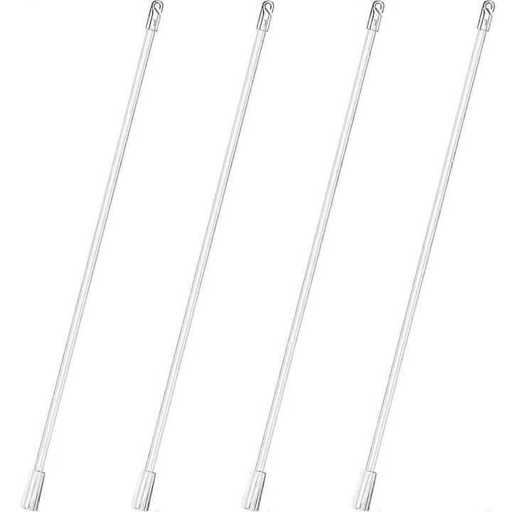 4 бр. венециански щори, резервна пръчка за щори, кука за вертикални щори, резервни части за отваряне на щори, пръчка за щори